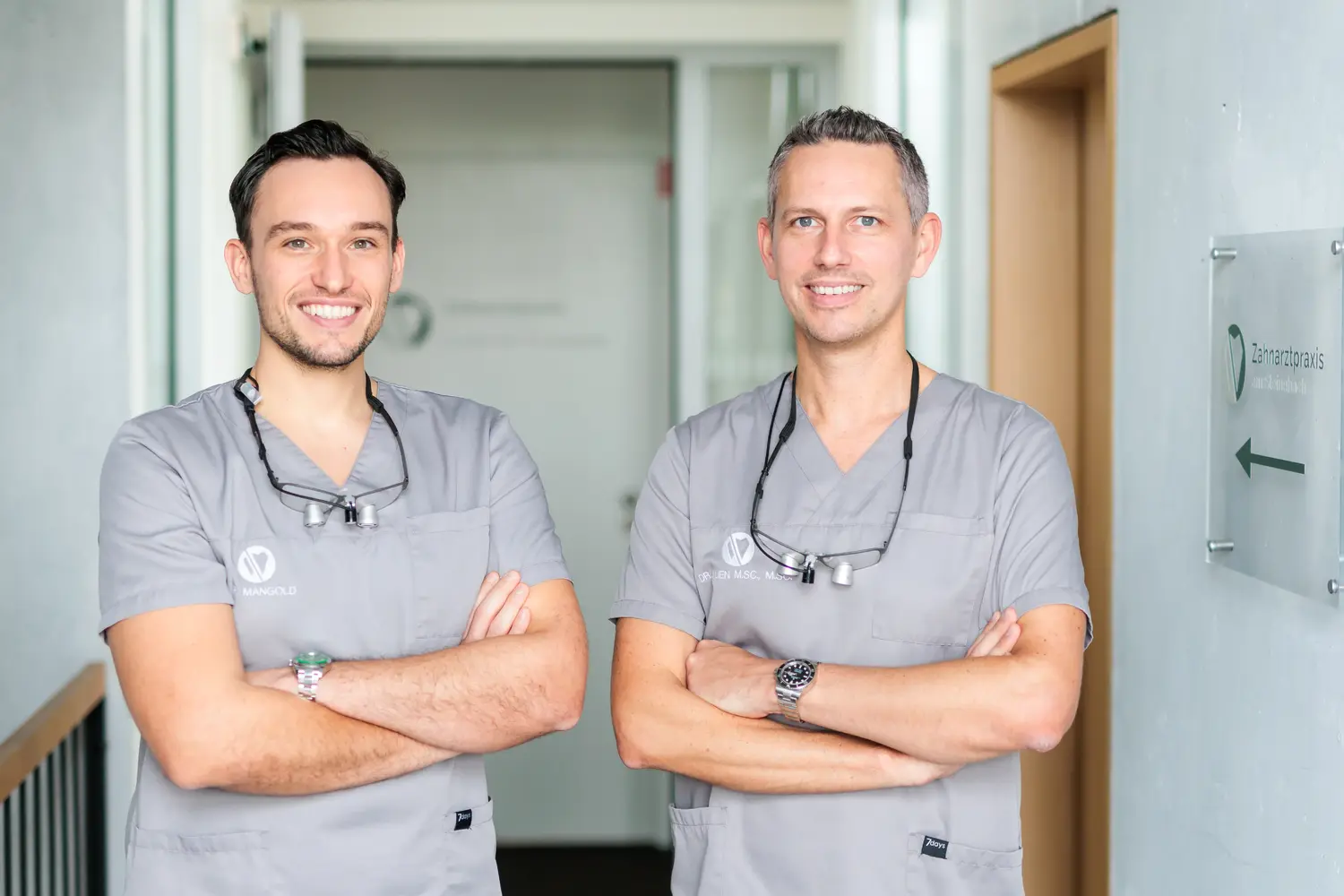 Zahnarzt Dr. Joachim Klien, M.Sc., M.Sc. Zahnarzt Dr. Lucca Mangold